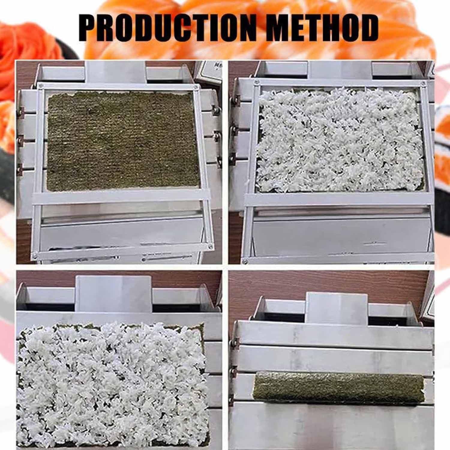 Sushi-Set für Anfänger, DIY-Sushi-Roller und Bambusmatte, einfacher Sushi-Maker mit runder Reisrollenform, perfektes Sushi-Bazooka-Werkzeug für Sushi-Liebhaber zu Hause