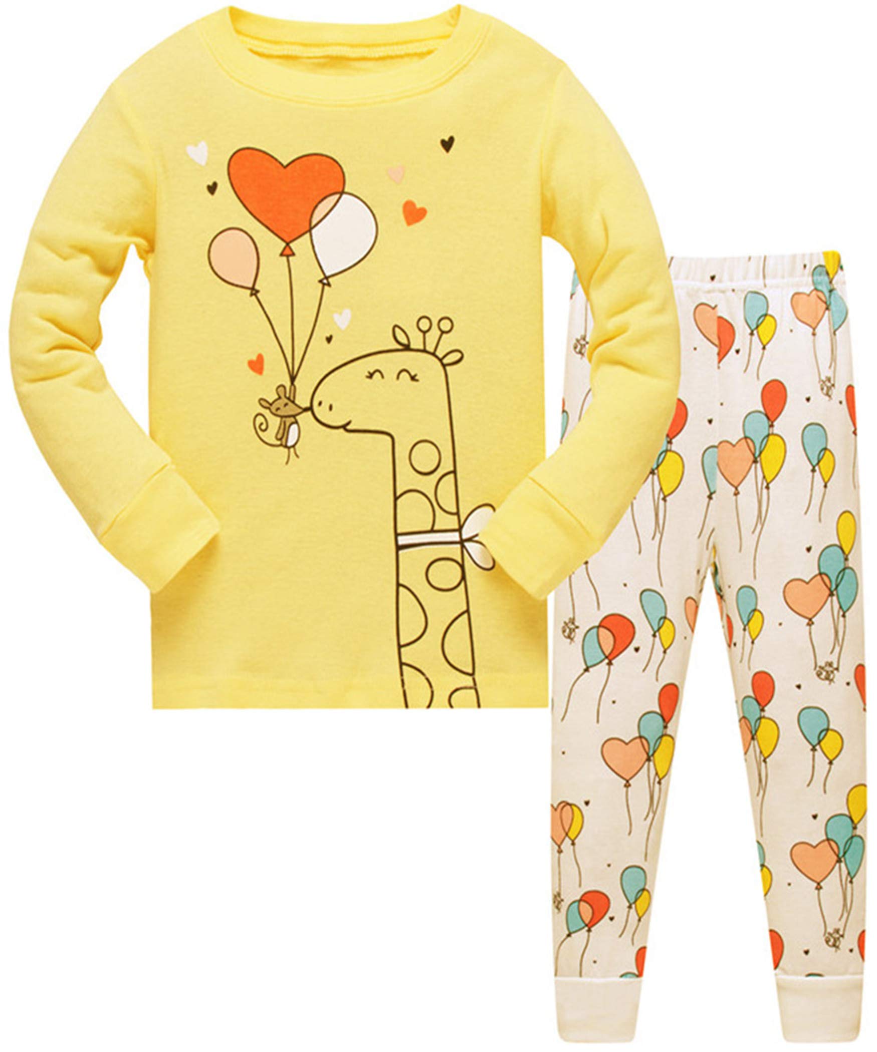 Tkala Fashion Girls Pajamas Little Kids Pjs Sleepwear Children Clothes Sets