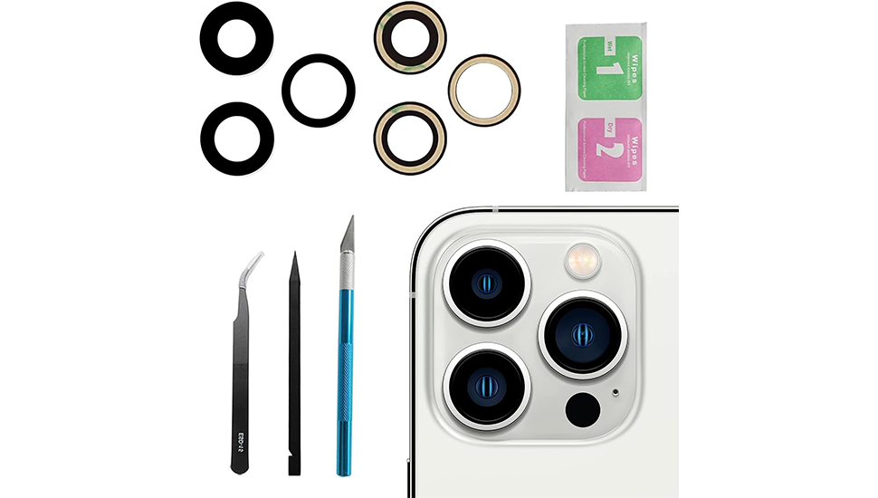 Amazon.com: 3 Pcs/Set Back Rear Camera Lens Replacement for iPhone
