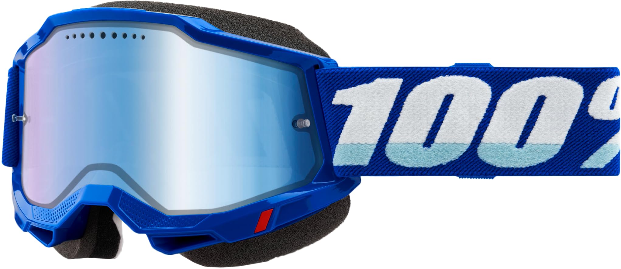 100% Accuri 2 Lunettes de neige – Lunettes de protection pour motoneige et sports motorisés d'hiver avec verres anti-buée ventilés