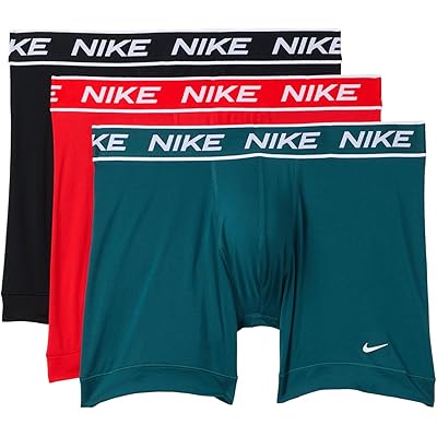 Nike All Day Micro Boxer Brief 3-Pack chili red/dark teal/black