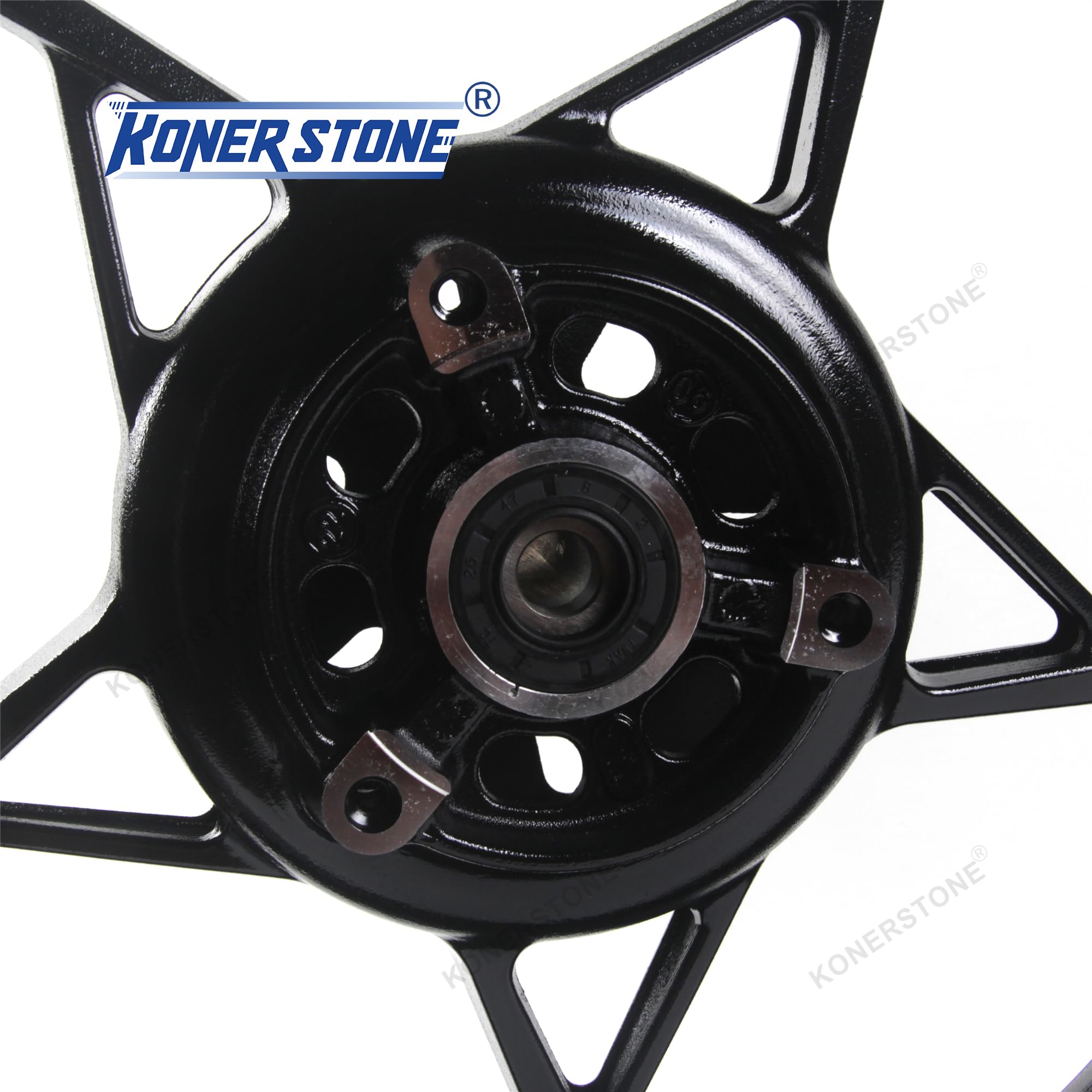 43.2 cm felgi tylne do Ninja 500 Ninja 500SE Z500 Z500SE 2024 koło motocyklowe Ninja 400 akcesoria czarny połysk