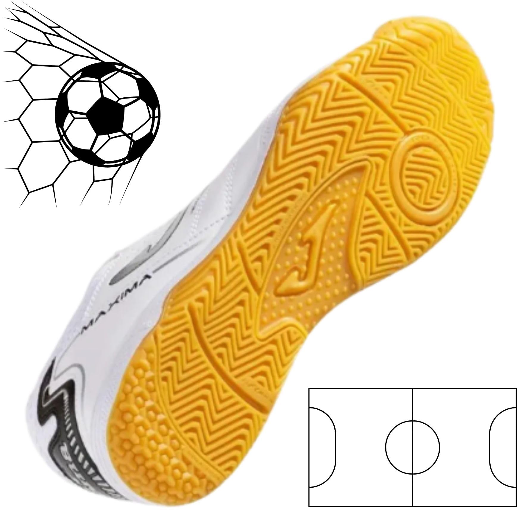 Joma Joma Entrenadores de fútbol para interiorHombre