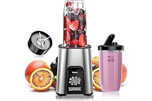VEWIOR 900W Personal Blender for Kitchen with 6 Blade