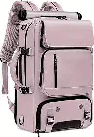 Mochila Reforçada com Compartimentos para Notebook e Tablet – Resistente à Água, USB, Engate de Mala – Masculina e Feminina para Viagem, Trabalho e Dia a Dia