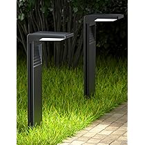 OUSFOT Luci Solari da Esterno 30LED Faretti Solari per Esterni Impermeabile IP65, con 2 Modalità di Illuminazione a Terra per Percorso Vialetto da Giardino – 2 Pezzi