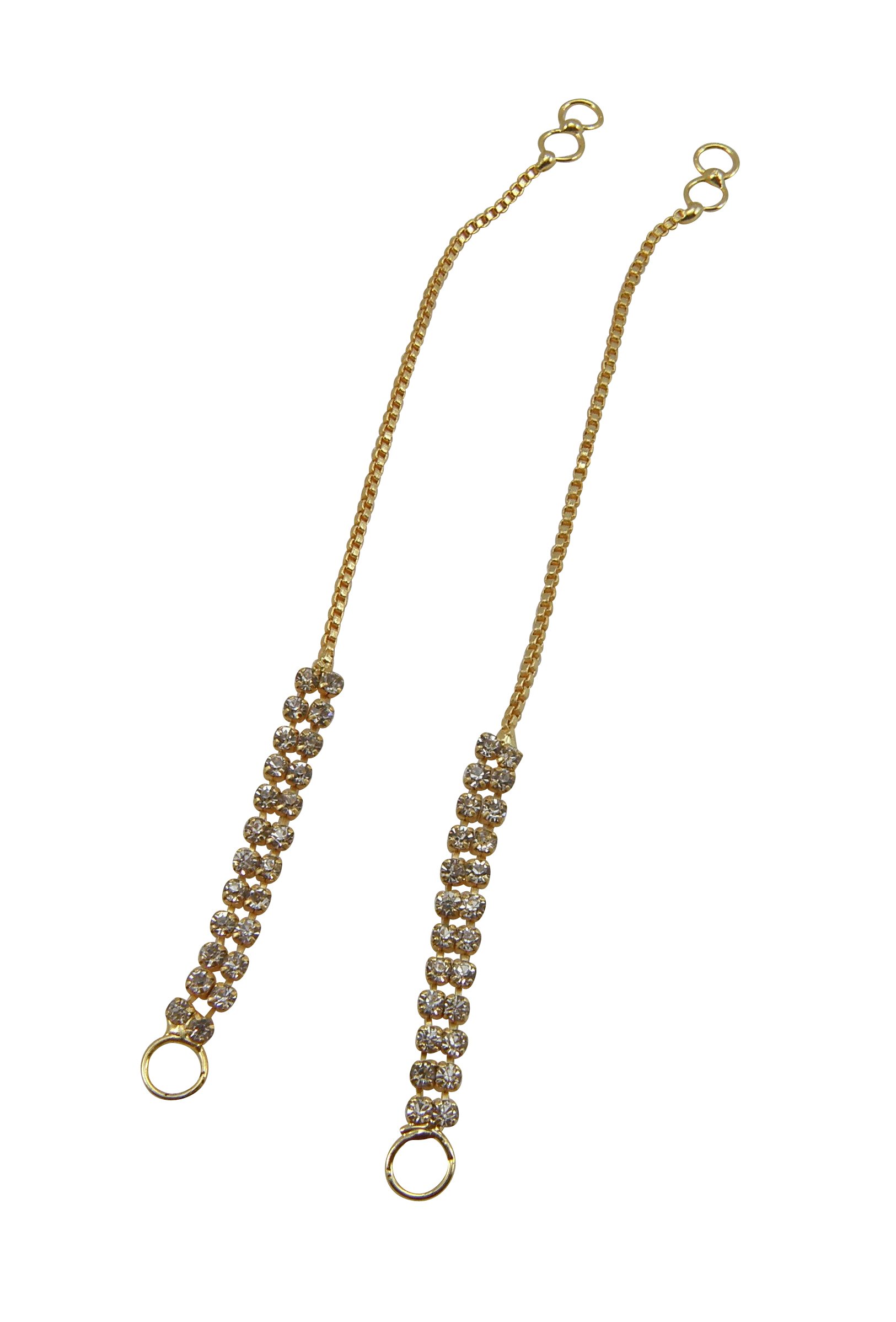 See full amazon price history chart for Shreyadzines gold plated CZ stone ear chains/extensions/support chains for earrings for women Shreyadzines gold plated CZ stone ear chains/extensions/support chains for earrings for women (B0758354M2) Amazon Price History, Amazon Price Tracker