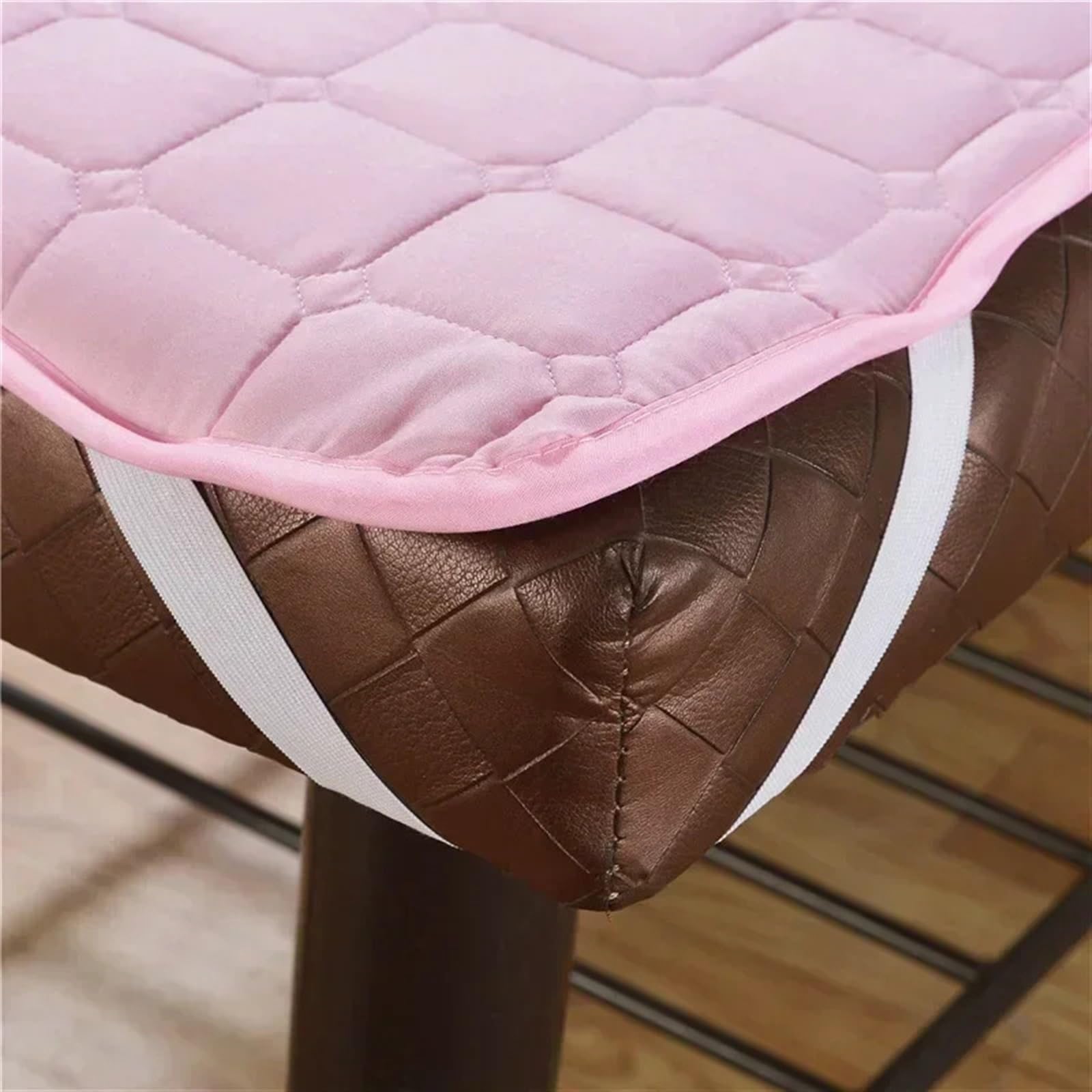 Matelas Table De Massage Ensemble De Lit De Massage SPA Avec Trous For Table De Salon De Beauté, Drap De Lit, Matelas, Plusieurs Tailles(Pink,180x60cm)