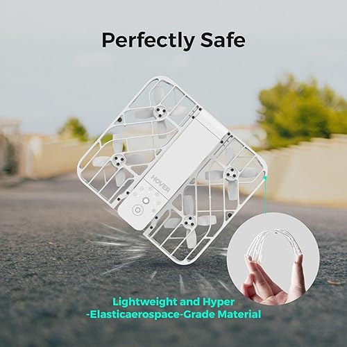 Miniatura 16 de HOVERAir Dron X1 con cámara, dron con cámara autónoma con modo Follow Me, mini dron plegable con captura de video HDR, despegue de palma, rutas