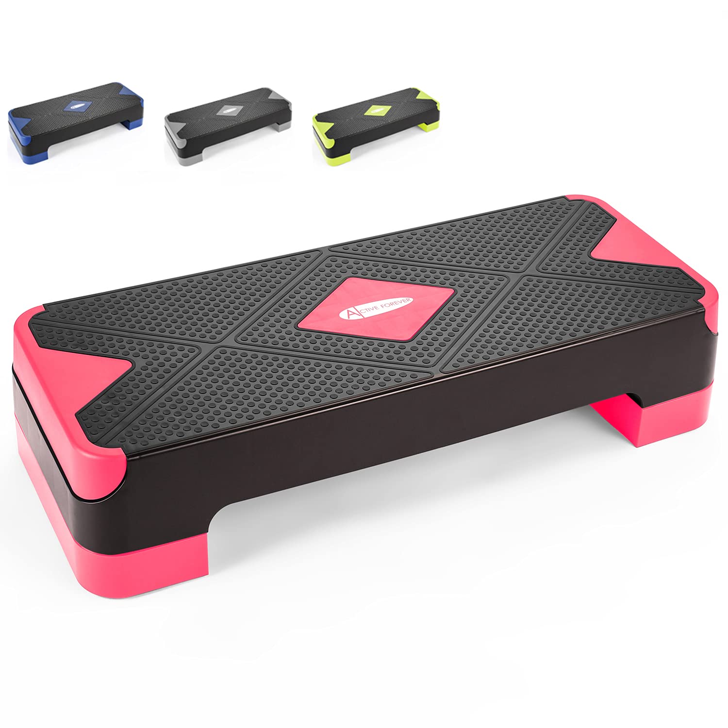 Buy ActiveForever 68cm Adjustable Workout Aerobic Stepper in Fitness