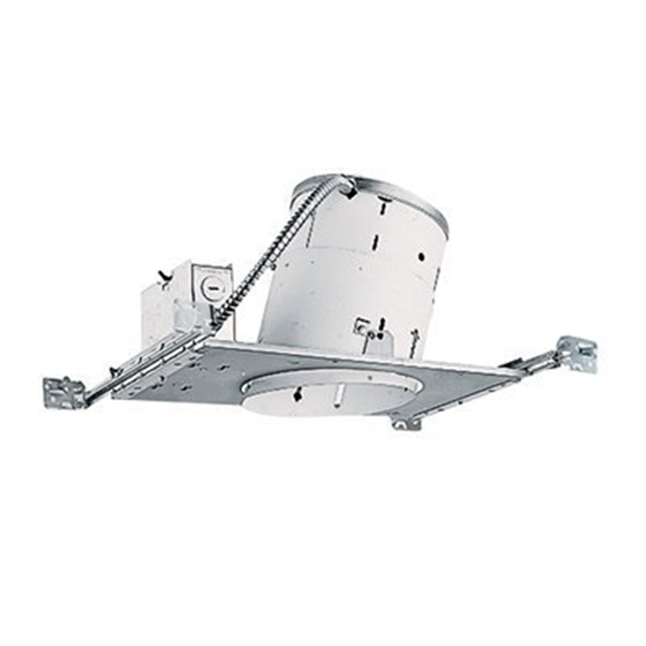 JunoLighting Group TC926 Incandescent Non-IC Rated Standard Slope Ceiling Downlight, 6 Inch, Galvanized Steel