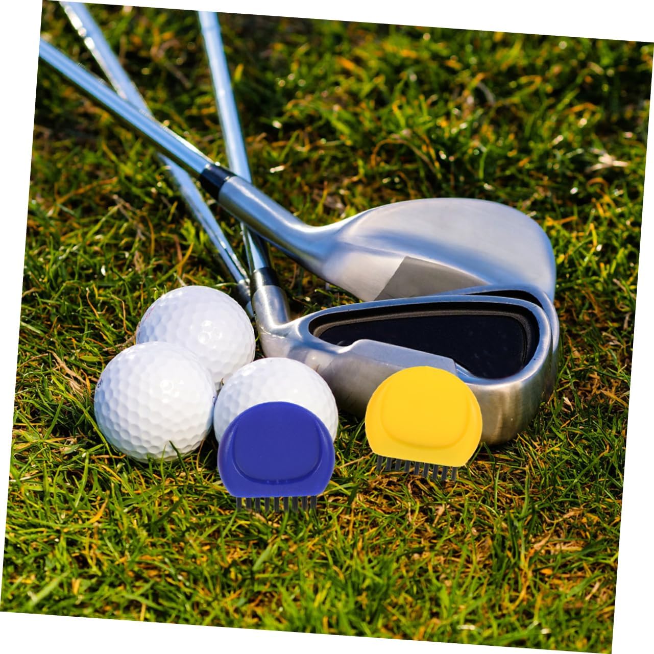 Golf Club Brush Cleaner 6pcs for Grooves Practice Aid image 3