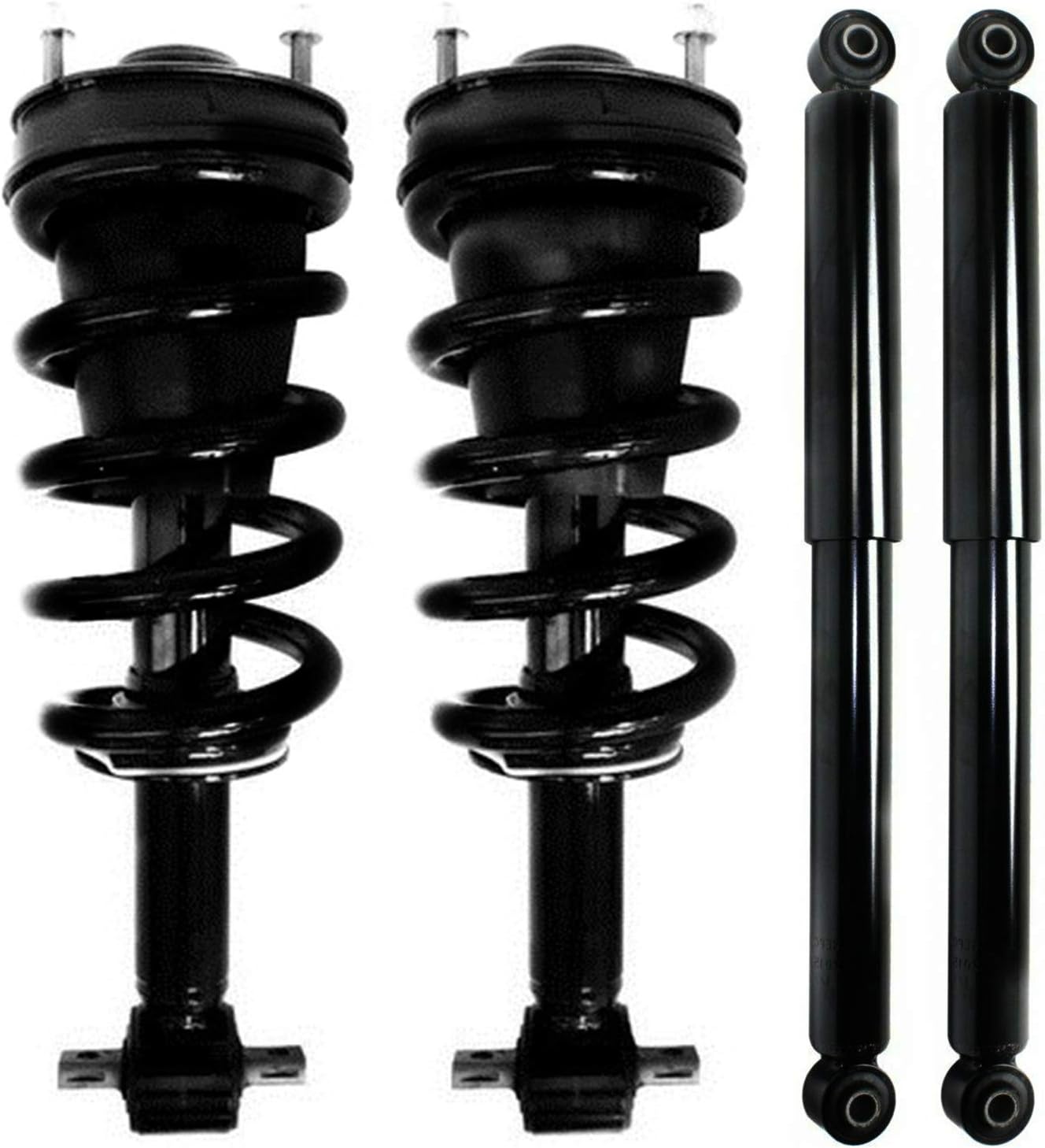 Front Complete Struts Rear Shocks Fit For 2007-2016 Chevy Tahoe 2007-2013 Avalanche 2015-2016 Suburban 2007-2014 Suburban 1500/2007-2016 GMC Yukon 2015-2016 Yukon XL 2007-2014 Yukon XL 1500