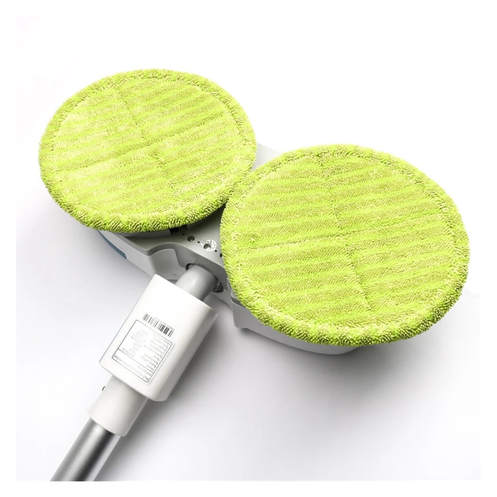 6/12 Pezzi Di Panni Assorbenti In Microfibra Tondi Avvolgenti Verdi 16 Cm Di Ricambio For Spazzatrice Rotativa For Scopa Elettrica Senza Fili(12pcs)