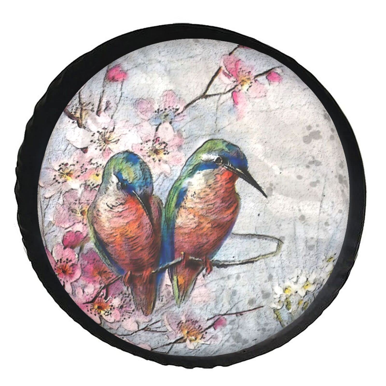 Copriruota Di Scorta Per Auto - Stampa Cinghiale, Impermeabile, 40.6cm (16 Pollici) - Foto 10