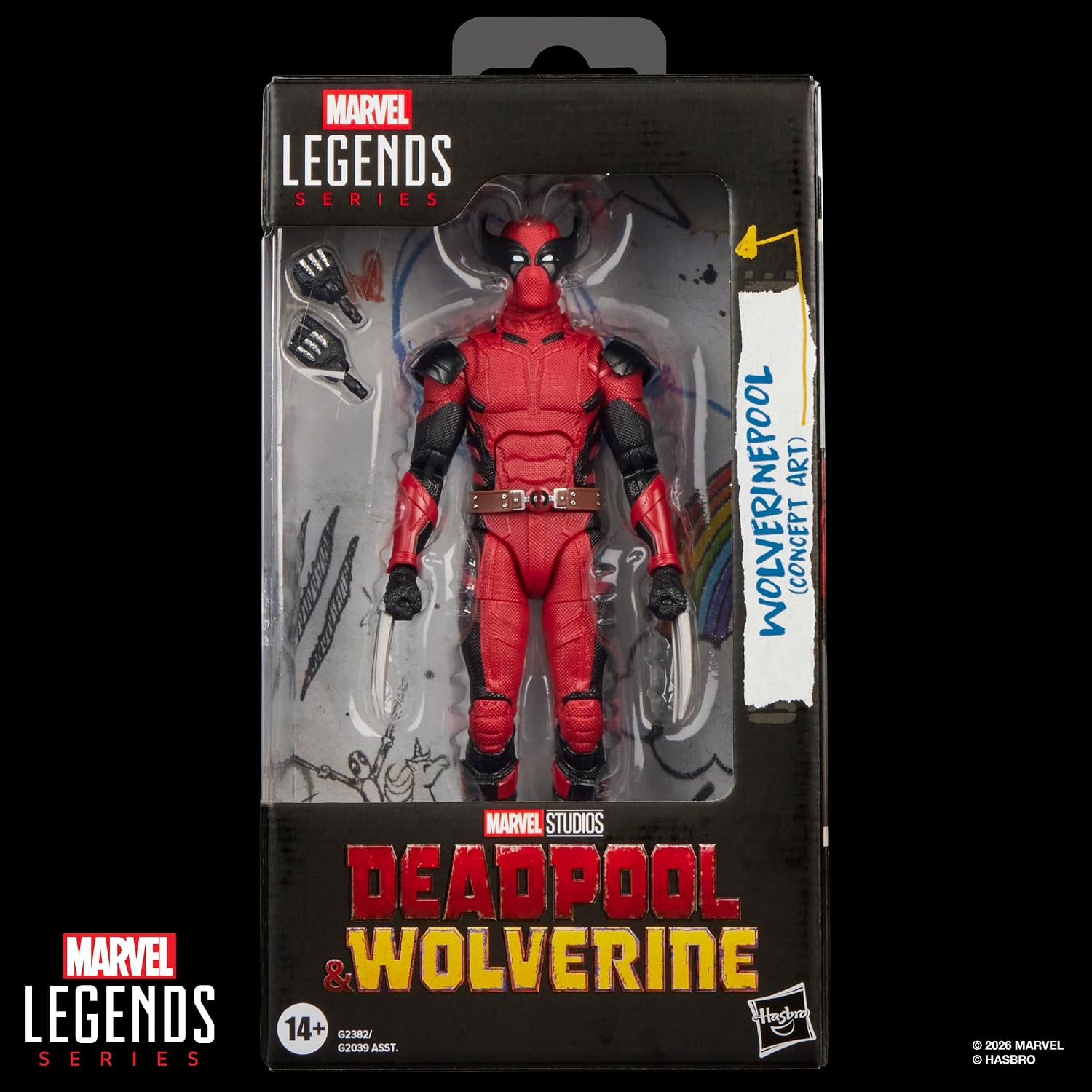 Marvel Legends Series Wolverinepool (Concept Art) Action Figure