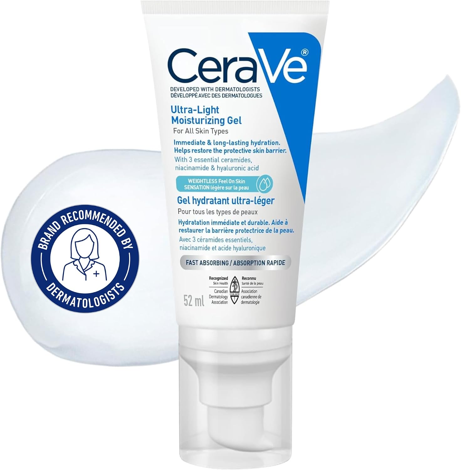 CeraVe Ultra-Light Moisturizing Gel