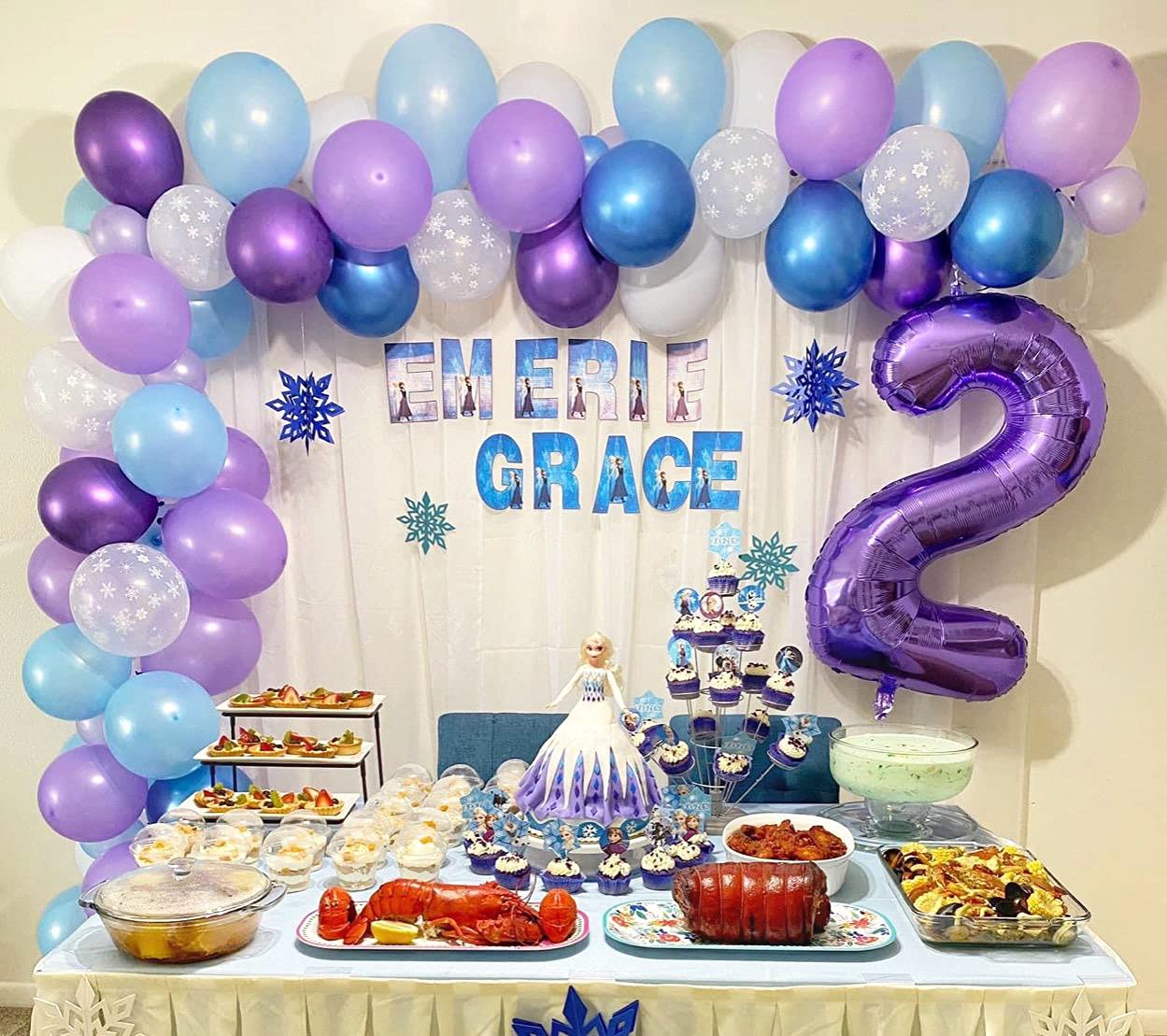 Red 0 balloon 40 Inch Giant Helium Foil Number 0 to 9 Red Balloon Birthday Wedding Party Digital Decorations (Number 0) — view 213