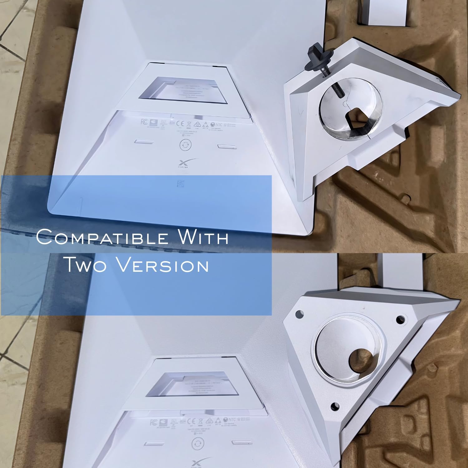 for Starlink Mini Battery Mount, with Battery Pack 20V 5A Output, Adjustable Mount for Starlink mini, for Outdoor & Camping | LED Power Indicator, Type-C Charging Port, Carrying Case Included,