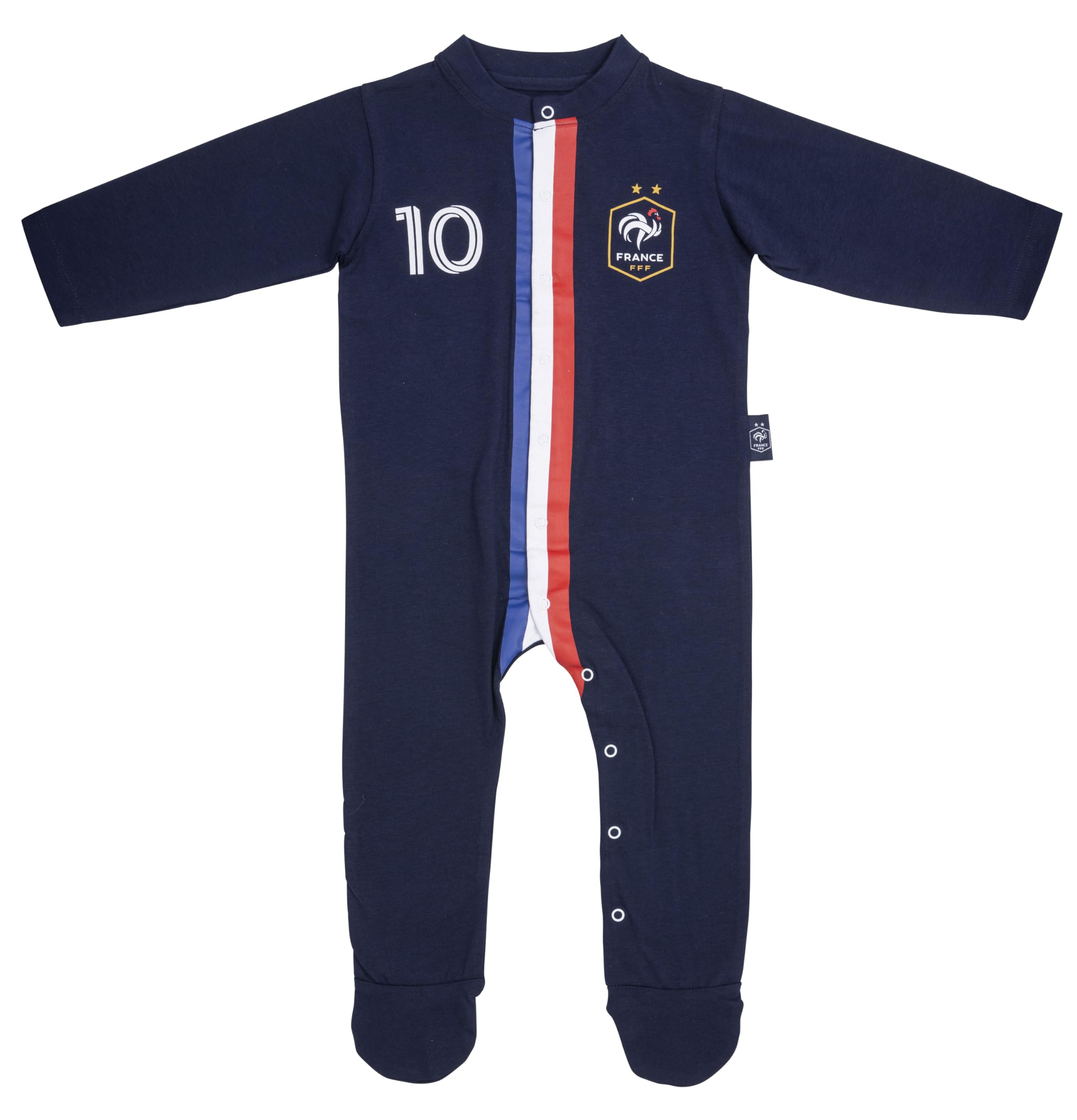 FFF Grenouillère bébé garçon Collection Officielle Equipe de France de Football