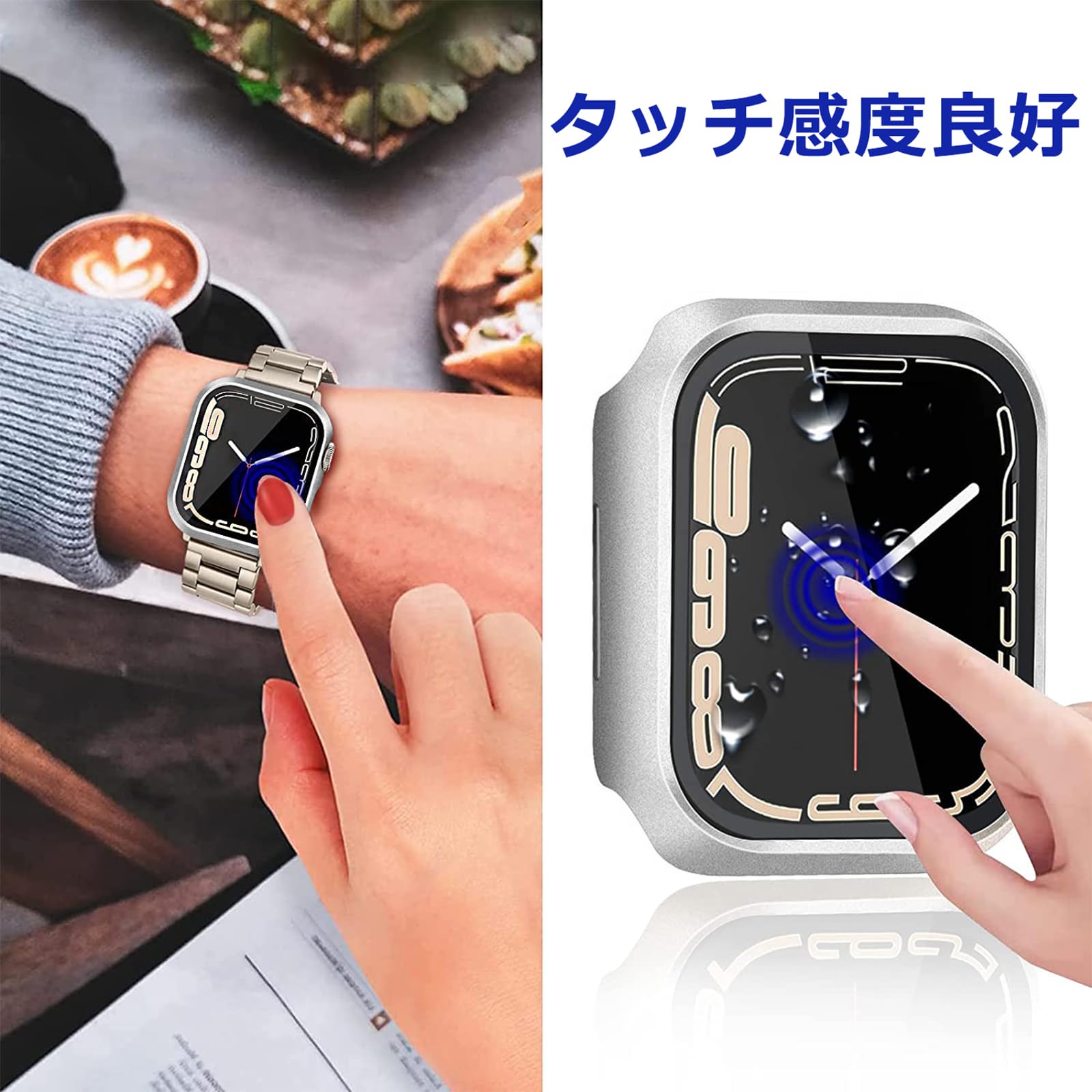 Amazon.co.jp: DIKESHGU for Apple Watch防水ケース Series6/SE/5/4 