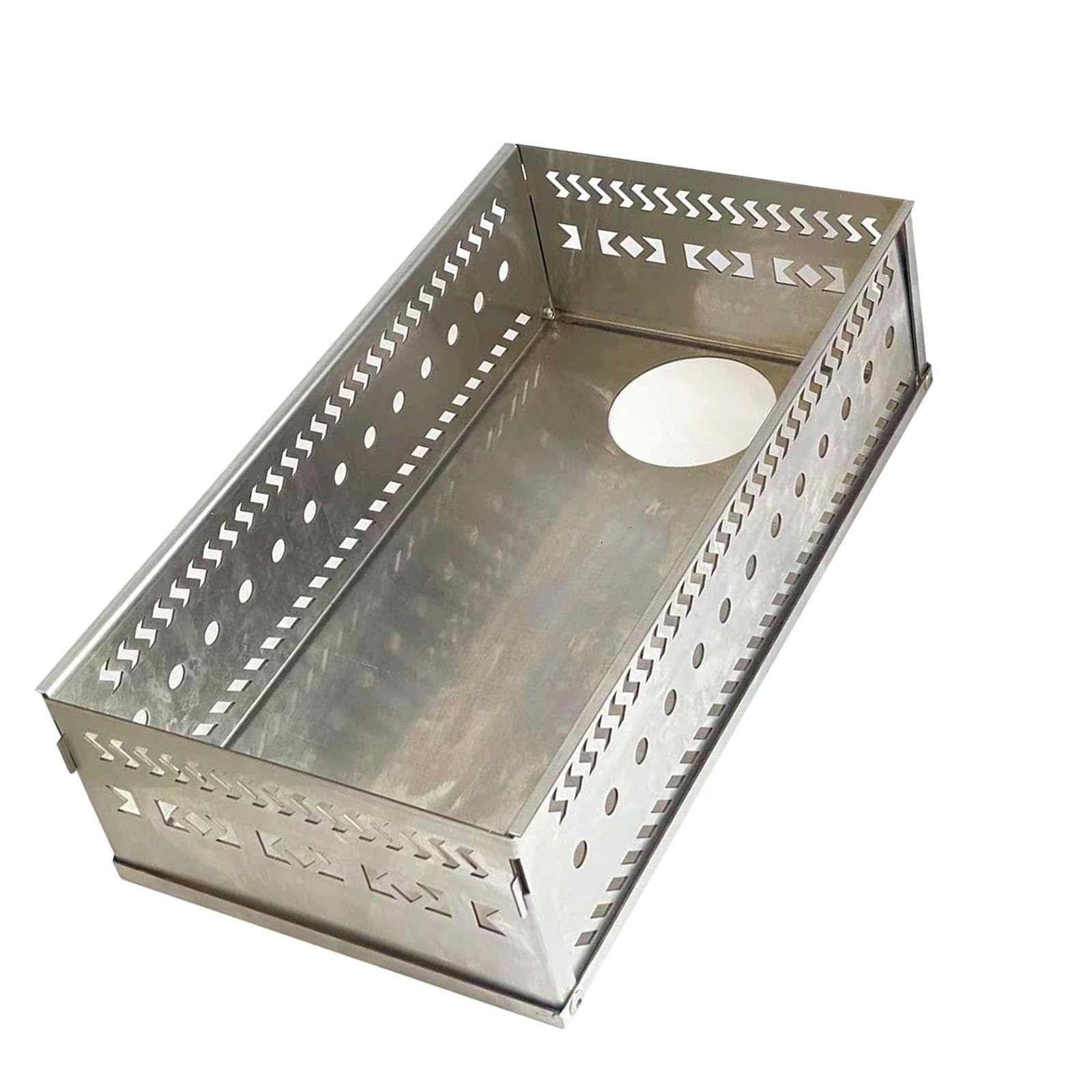 Zxfdsfdbnm C Ompact 304 Bending Flame Basket 300Mm Net Efficient Steambath Heating Prevents Scalds Home Use Flame Basket