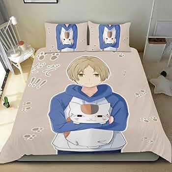 夏目友人帳 あきのはつかぜ ３点セット Amazon｜夏目友人帳 シングルサイズ アニメ柄寝具カバー3点