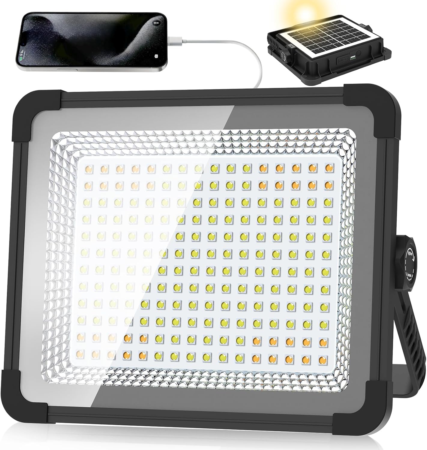 600W Photo voltaic 52000MAh Rechargeable Work Mild, 600 LED 52000LM Transportable Flood Mild with Stand＆infinitely dimmable Operate, IP66 Waterproof 3 Modes LED Job Web https://xobtek.com/ Lighting Flashlights for Mechanic Automobile