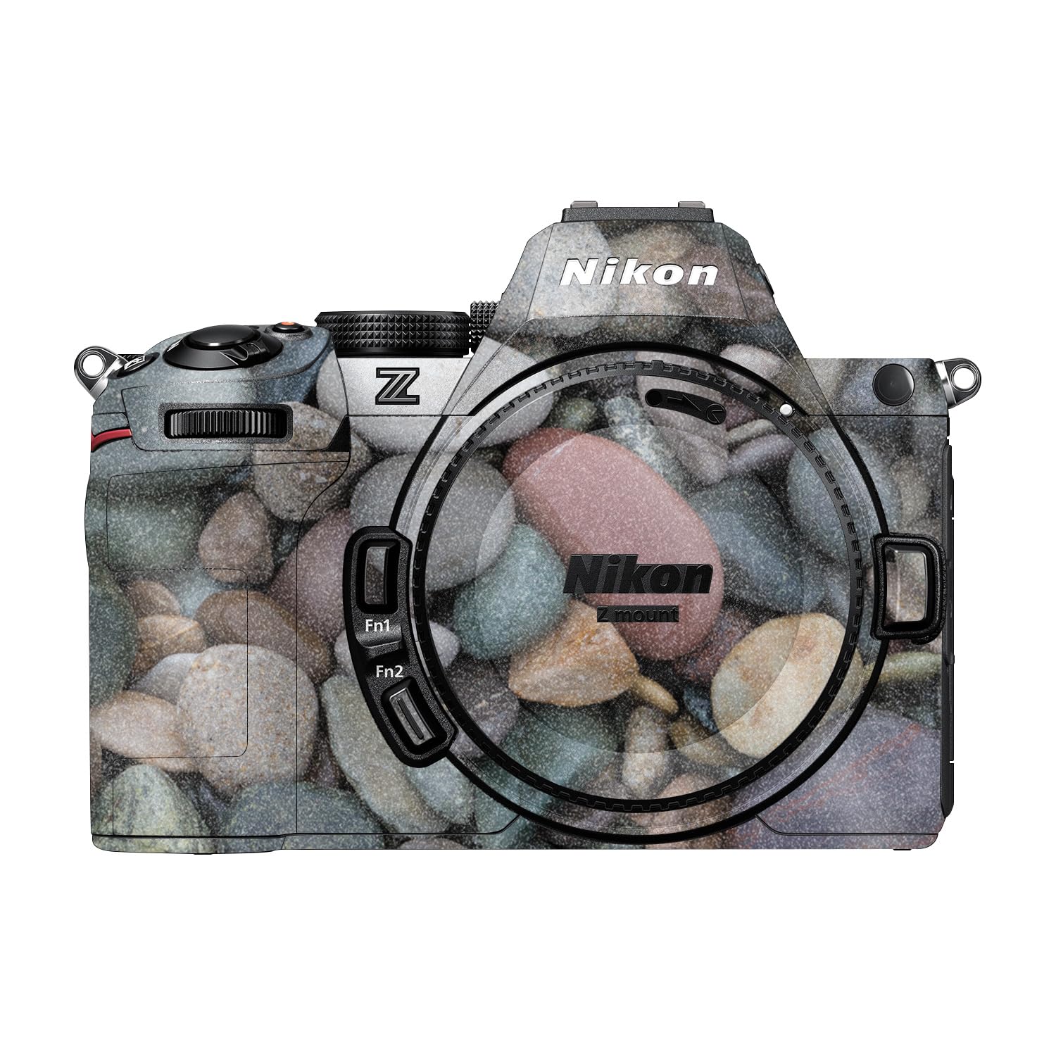 Glossy Glitter Camera Skin Compatible with Nikon Z5 II (2025) - Riverbed - Premium 3M Vinyl Protective Wrap Decal Cover - Easy to Apply | Crafted in the USA by MightySkins