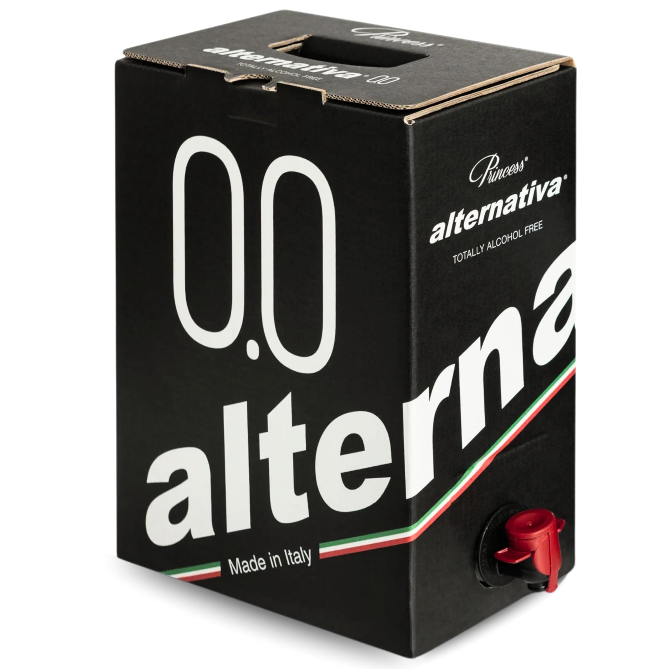ALTERNATIVA Bag in Box Rosé Sec Sans Alcool 0,0% – 5 Litres | Boisson Désalcoolisé Premium Italien – Idéal pour Célébrations, Cadeaux, Occasions Spéciales – Alcool Free
