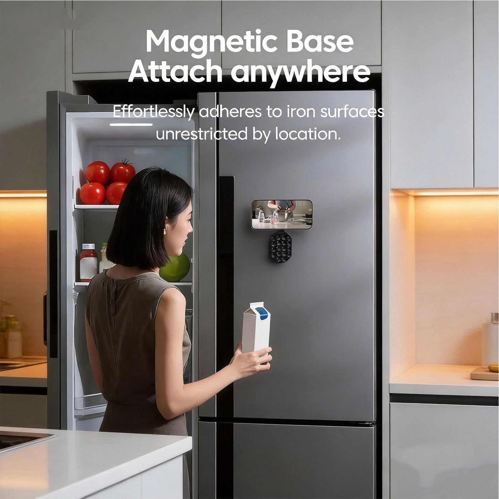 Magnetische Handyhalterung mit Saugnapf Rutschfeste Magnethalterung fürs | Smartphone-Halter Zubehör für Auto, LKW, Fitnessstudio, Navigation, Reisen, Alltag, Camping, Geschäftsreise,