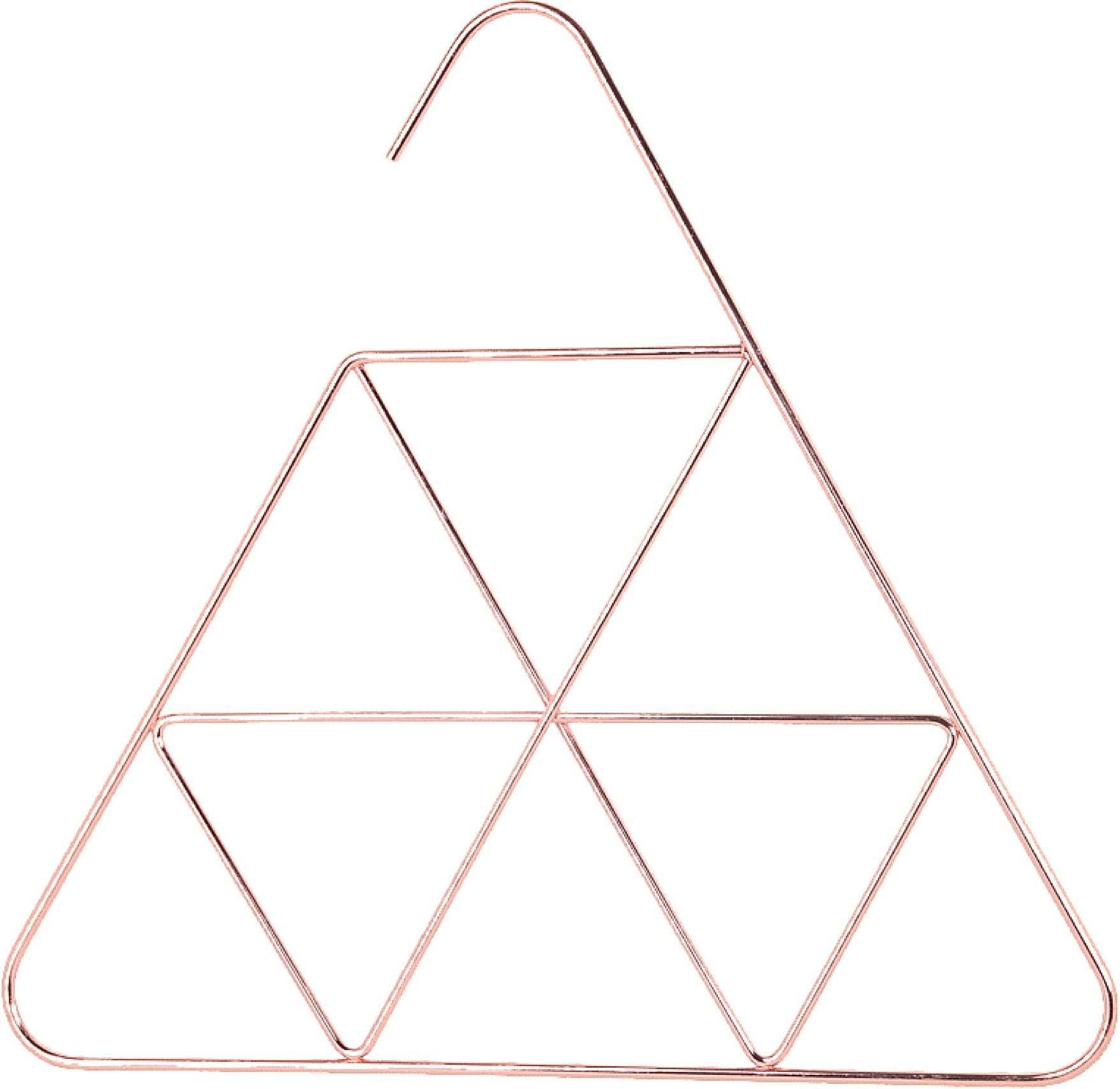 Modern Chic Rose Gold Scarf Hanger, Hang Belt/Tie/Jewellery