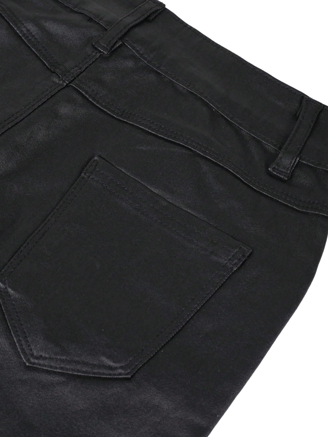 GORGLITTER Pantalones cortos para mujer, elegantes, pantalones cortos con bolsillos, cintura alta, pantalones cortos de fiesta, pantalones cortos de cuero, pantalones cortos con cremallera, traje de