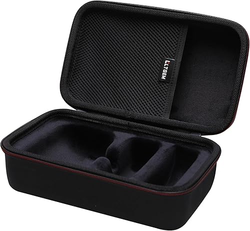 Vista 11 de LTGEM Estuche rígido de almacenamiento EVA para Cricut EasyPress Mini Black+Grey