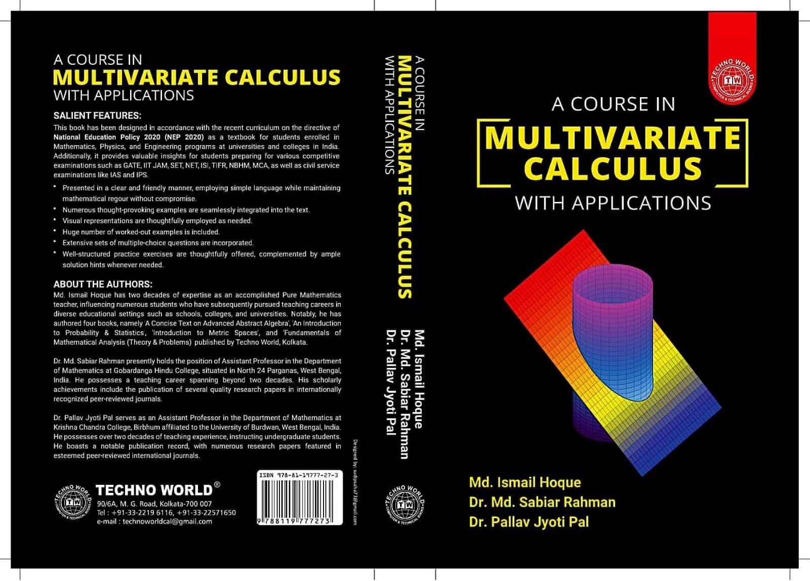 Buy A COURSE IN MULTIVARIATE CALCULUS WITH APPLICATIONS Book