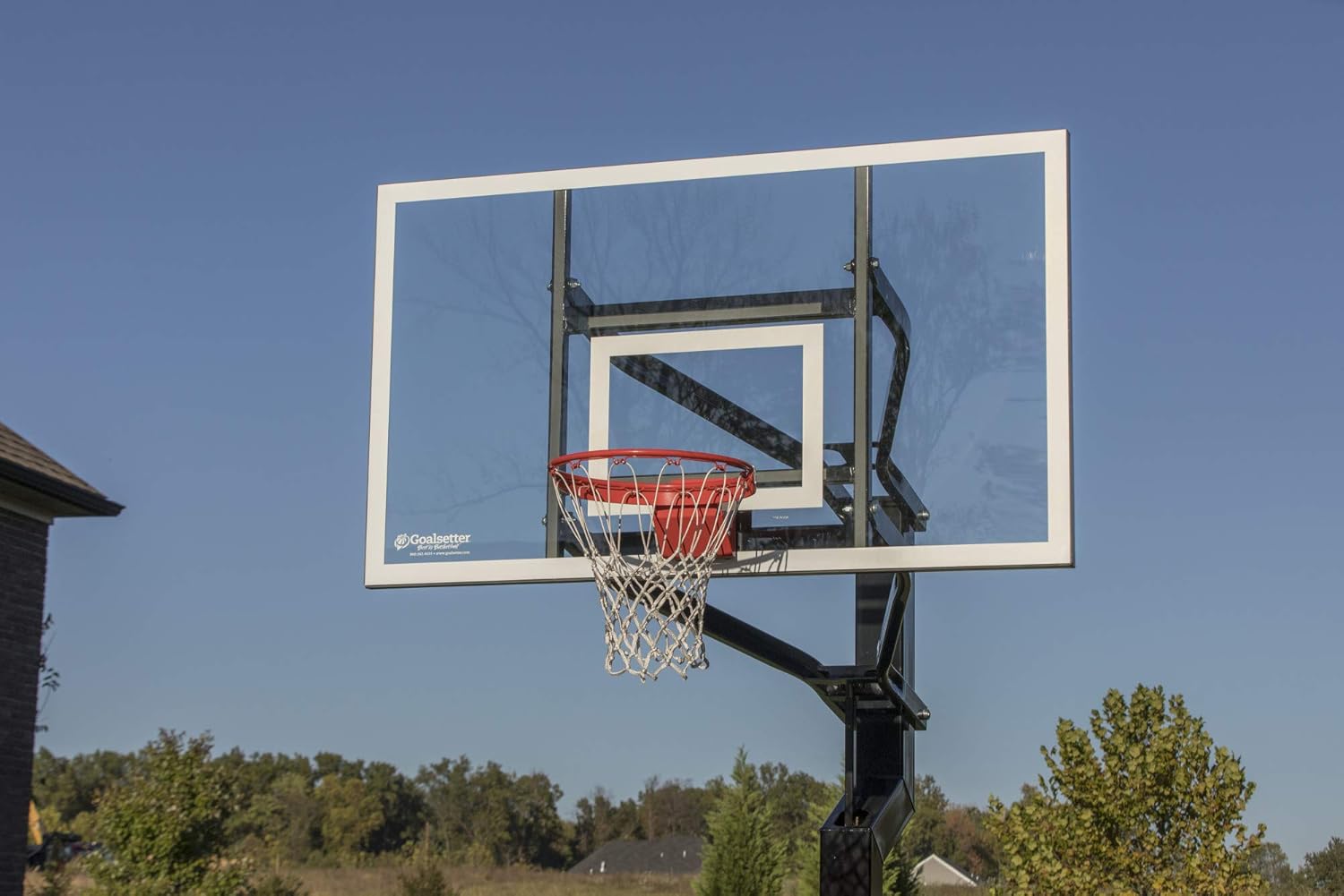 Goalsetter MVP 72Inch Acrílico InGround Basketball Hoop System in