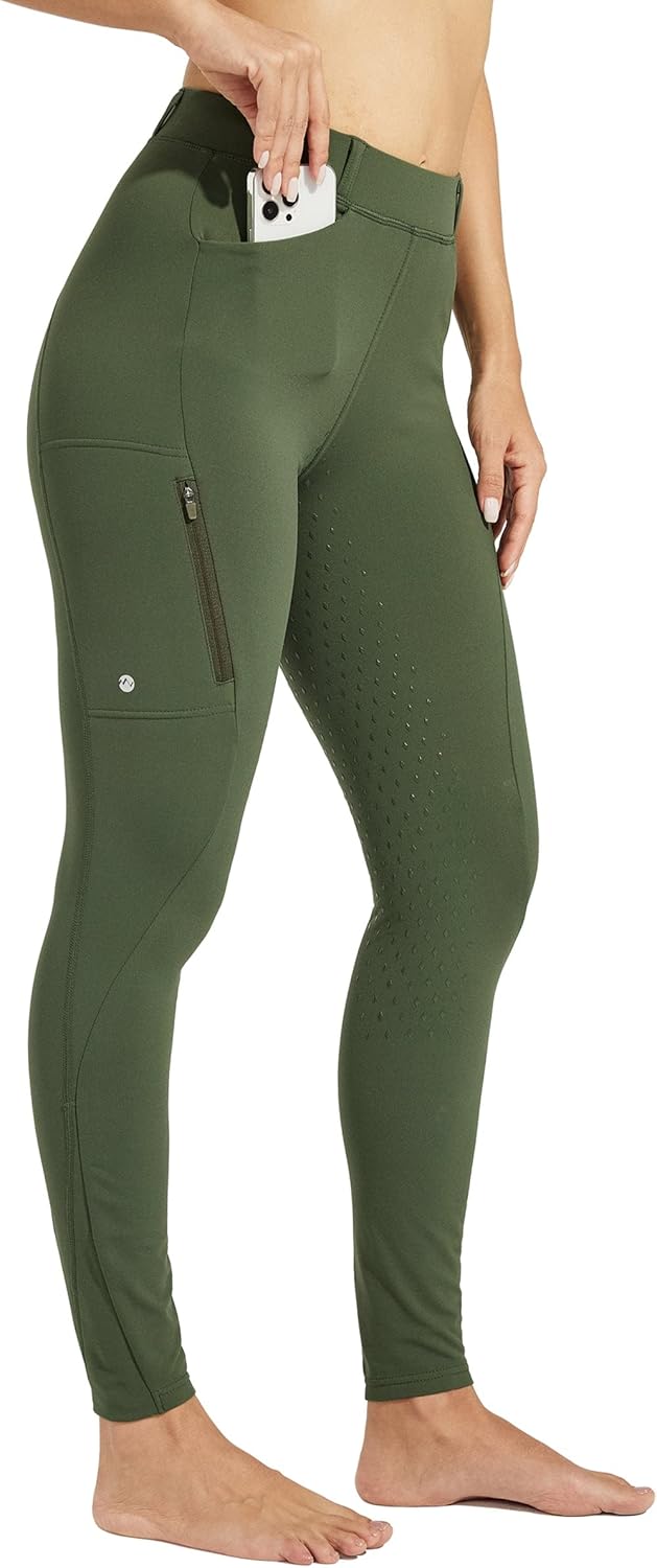 Willit Women's Fleece Riding Breeches Winter Horse Riding