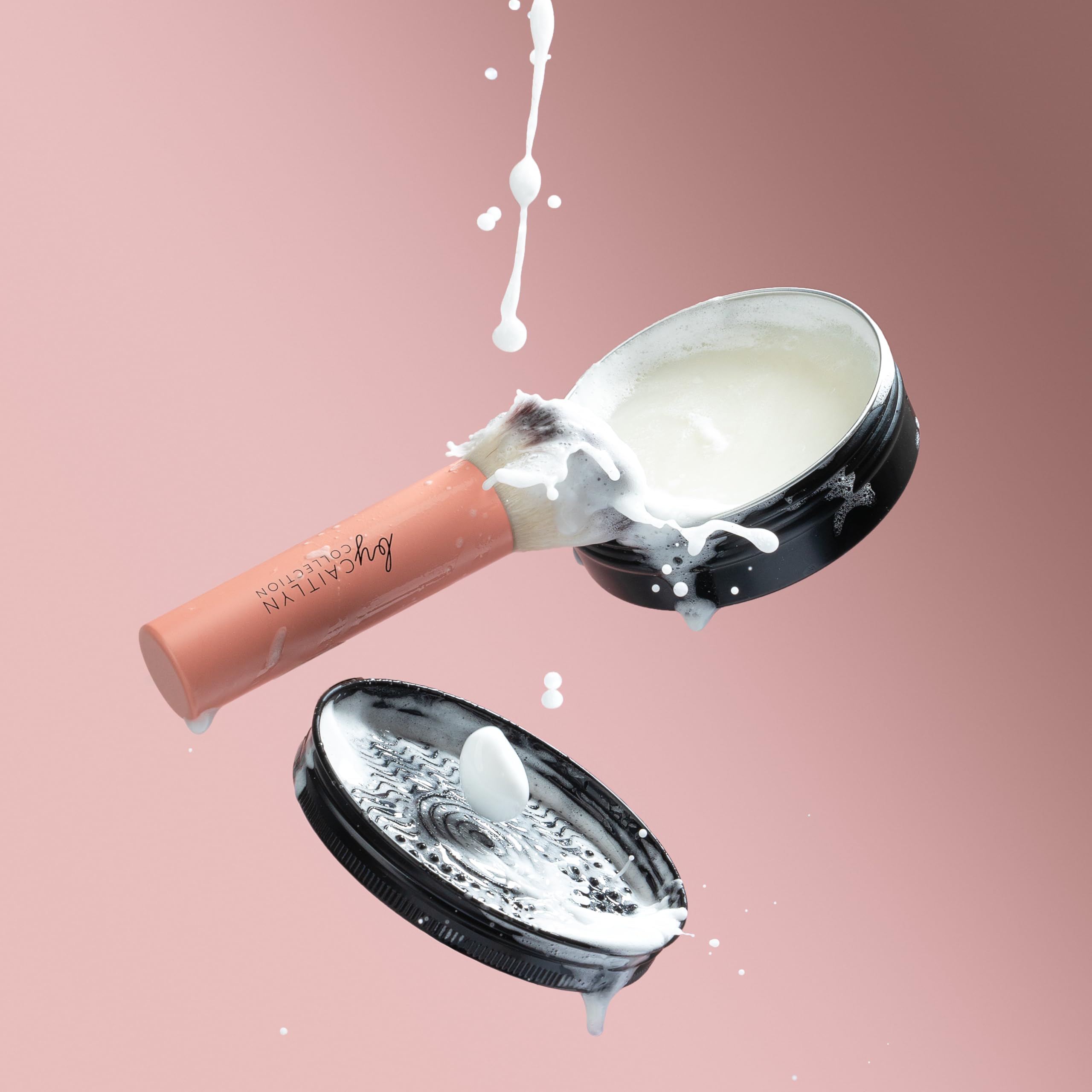 By Caitlyn Collection Antibacterial Makeup Brush & Sponge Cleansing Soap (Daisy). Available in 6 Scents. Deep Clean Your Makeup Brushes. Gentle - Image 3