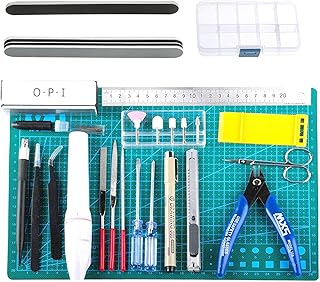 Professional Model Building Tools Kit for Gundam Modeler Basic Hobby Tool Kit Craft Sets Car Model Repairing Fixing,GeeBat 24 Pcs Professional Model Tools Kit for Building Model