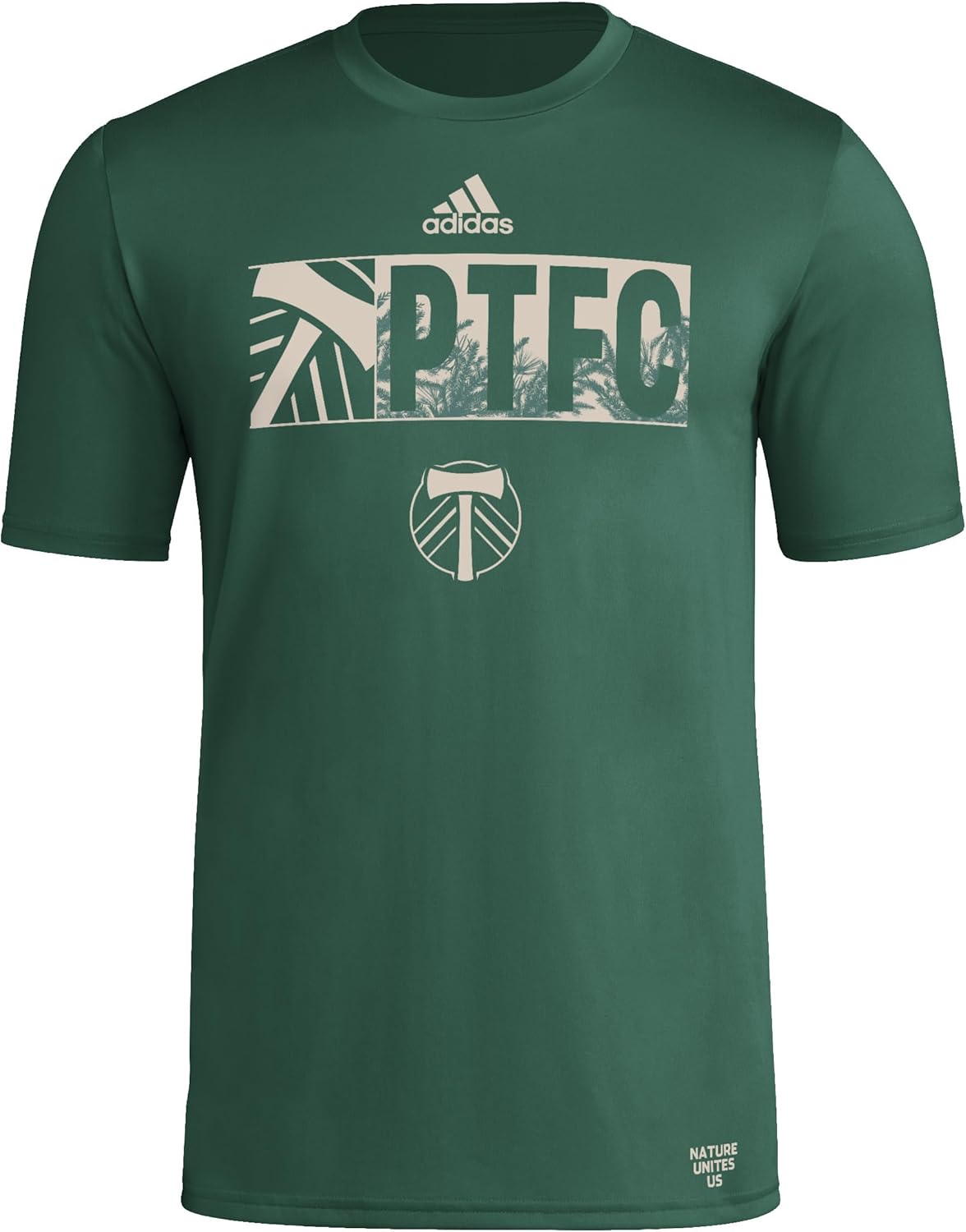 adidas Mens Portland Timbers MLS Short Sleeve T-Shirt
