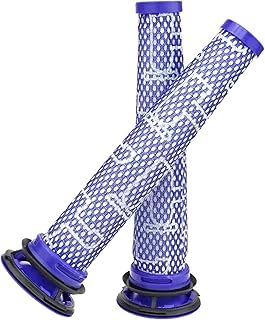 AMSAMOTION Filters Replacement for Dyson DC58 DC59 DC61 DC62 V6 V7 V8 Animal Cordless Vacuum Cleaners Replaces Part #965661-01 Pre Motor Filter - 2 Pack