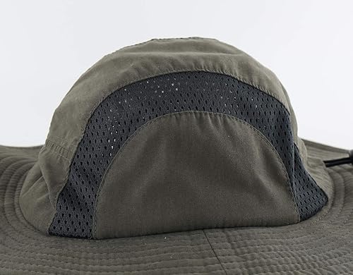 Miniatura 4 de Sombrero de sol para hombre Home Prefer UPF 50+ con ala ancha y protección UV