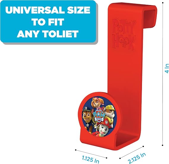PAW Patrol Red Potty Storage Hook
