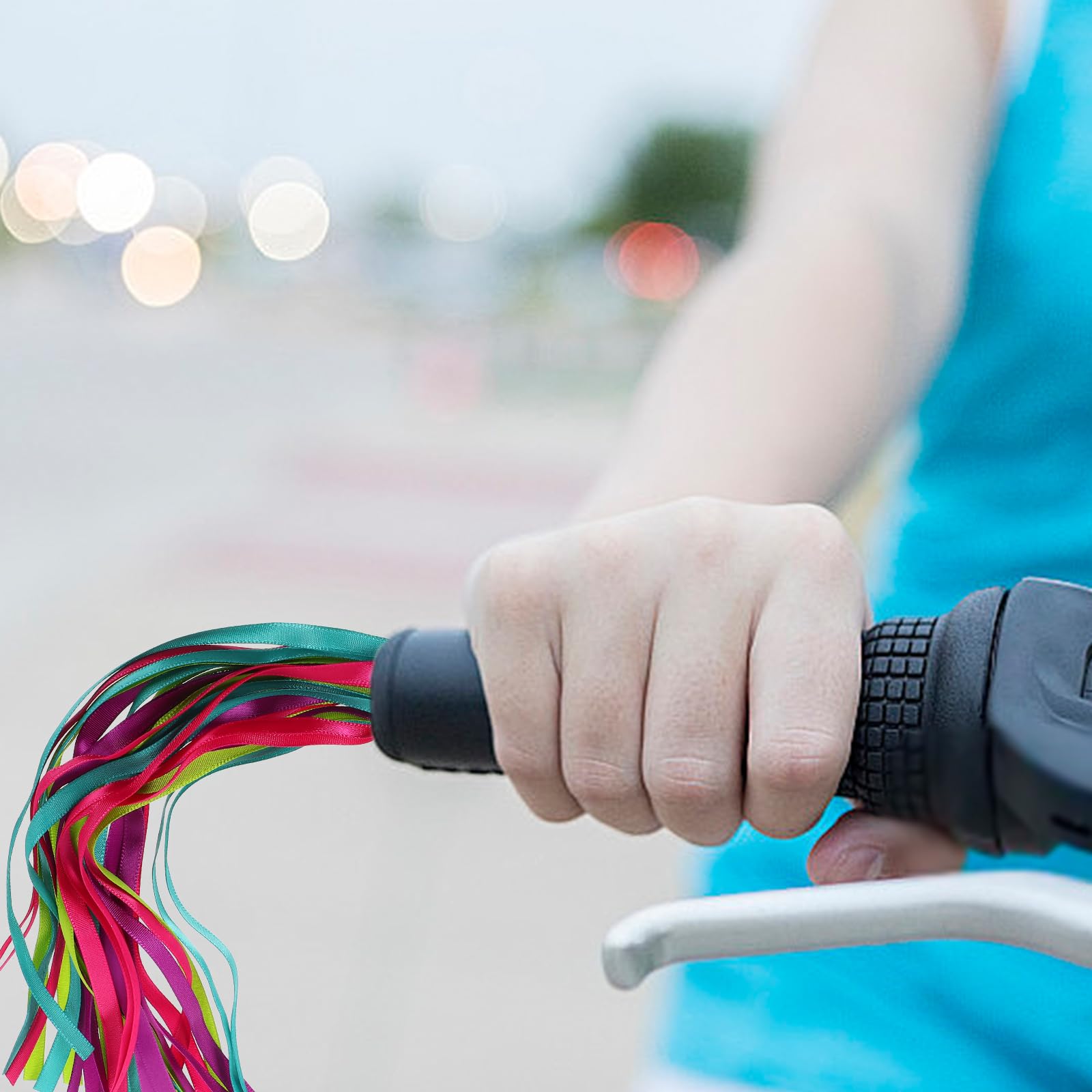 Kids Bike Handlebar Streamers - Colorful Ribbons -7 Kids Bike Handlebar Streamers - Colorful Ribbons -7