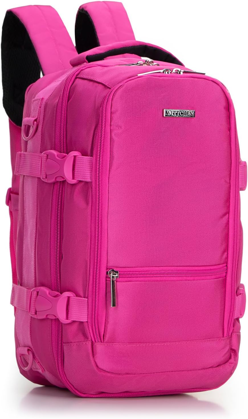 WITTCHEN Sac à dos de voyage multifonctionnel 2 en 1 | Bagage à main de grande capacité, résistant aux dommages et durable, sac à dos | 40x25x20 cm, compatible avec Wizz Air, LOT, Ryanair