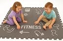 EVA Interlocking Floor Mat for Kids Play, Gym Exercise, Prayer Room | Soft Cushion, Water Resistant, Non-Slip, Portable Multipurpose Foam Puzzle Tiles (30x30 cm, 10 Pieces) gallery image
