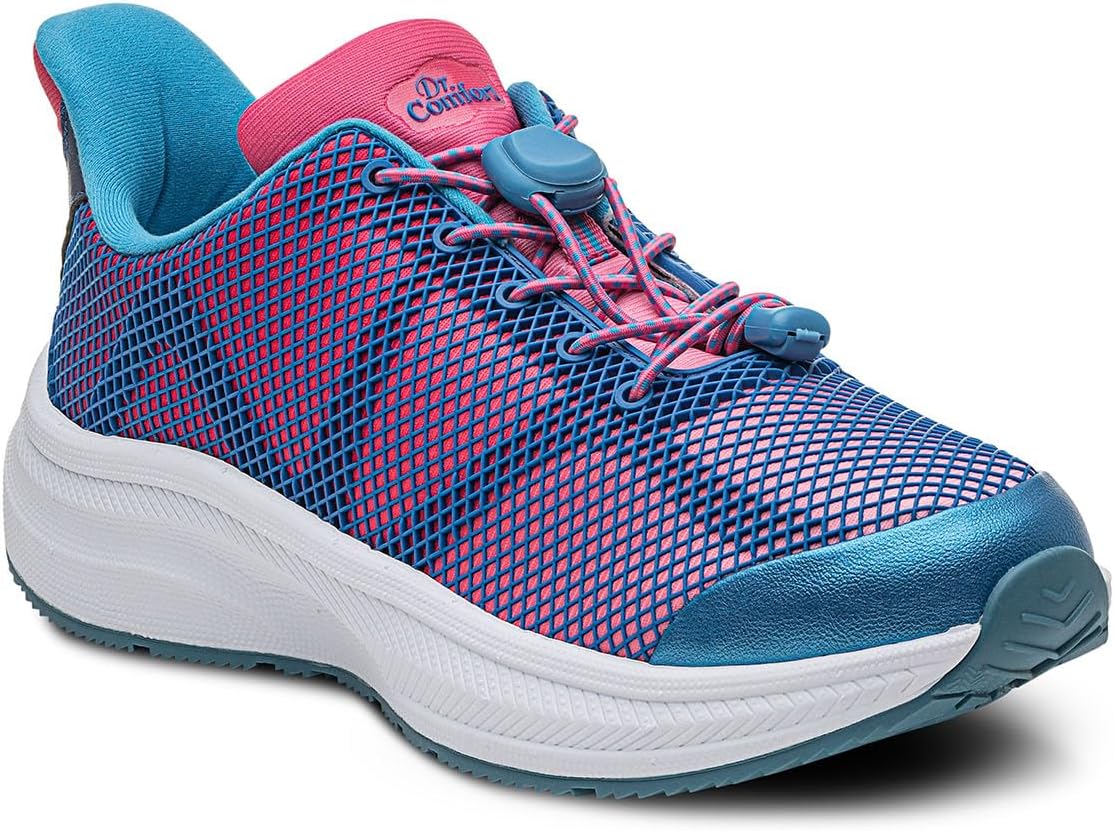 Dr. Comfort Robin Women’s Hands-Free Slip-On Athletic Walking Shoes, Orthopedic Diabetic Sneakers with Arch Support