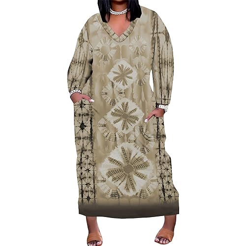 Plus Size Maxi Dress for Women Short Sleeve V Neck