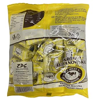 Krowki Milanowskie Milky Cream Fudge 300g (Pack of 3)