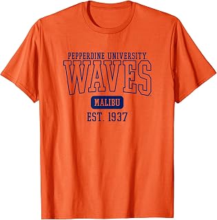 Pepperdine University Waves Est. Date T-Shirt
